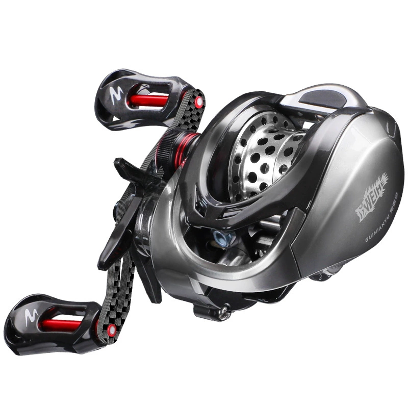 Abu Garcia Reel Max - WEIHE カーボンボディベイトキャスティングフィッシングリール 軽量ペスカフィッシングホイール 2スプール マグネットブレーキシステム搭載フィッシングリール