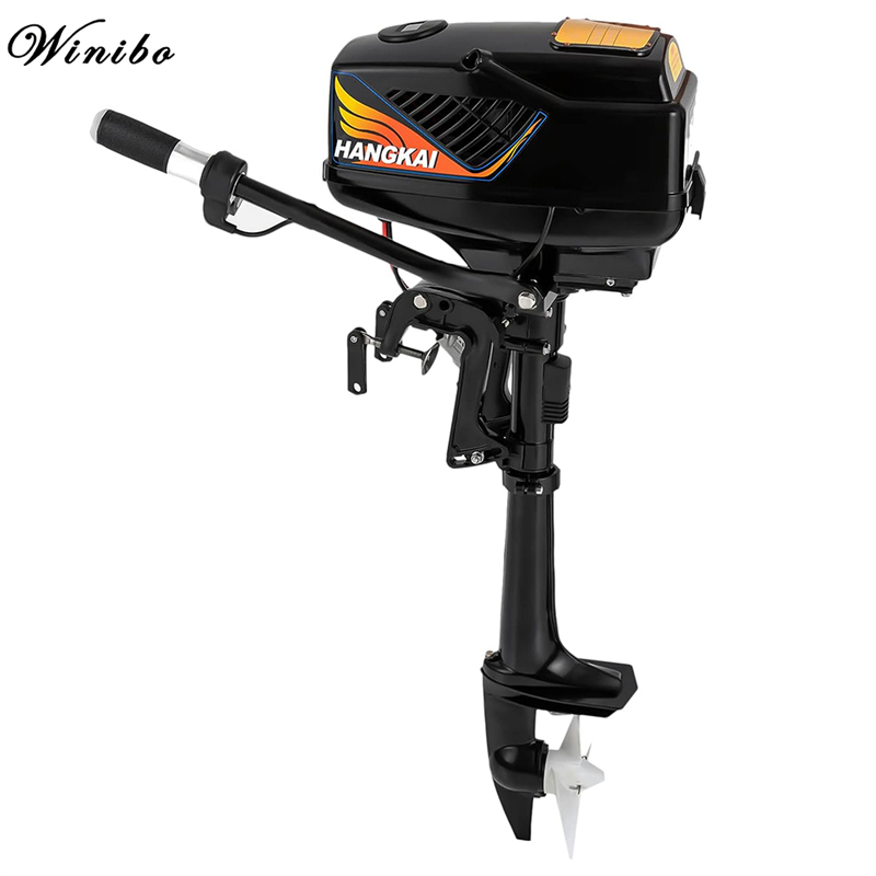 Fishing Boat Outboard Motor - カヤック用電動船外機,ディンギー,カヌー,インフレータブル船舶用エンジン,1000W, 48V,4.0hp