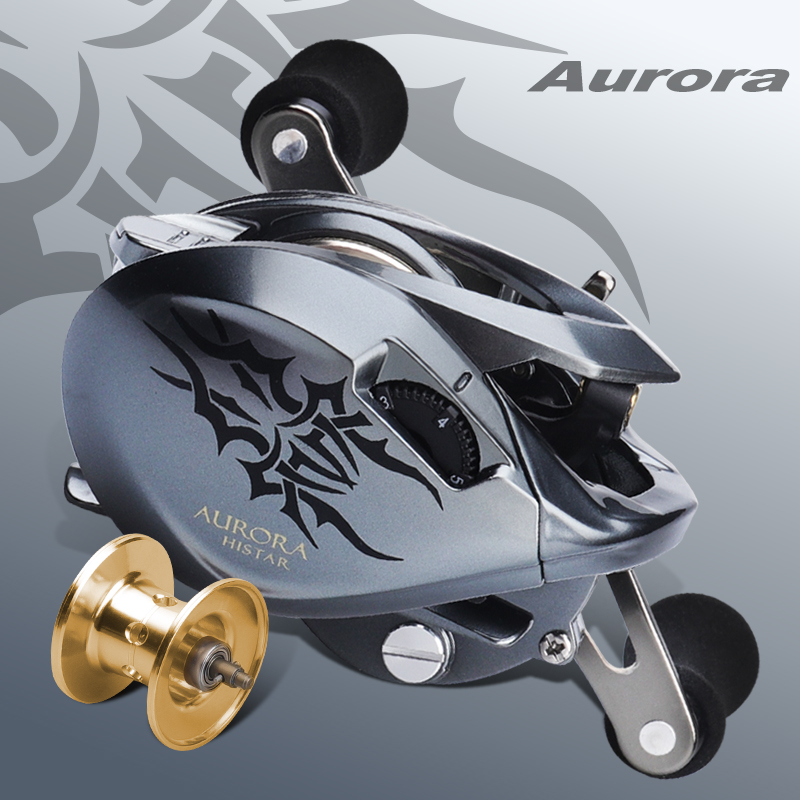 ハシダ メタルローター オーロラ ベイトキャスティングリール - Abu Garcia Reel Max のレビューと価格