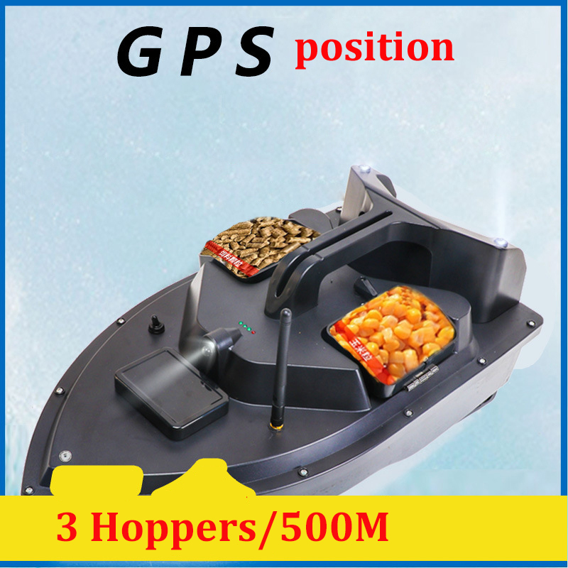 GPS RC 餌ボート魚群探知機ボート 3 ホッパー夜の光漁 - Fishing Boat Gps のレビューと価格