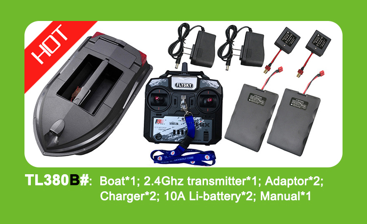 工場直販 スカイウルフ TL380 380E デュアルハル  - Fishing Boat Gps のレビューと価格