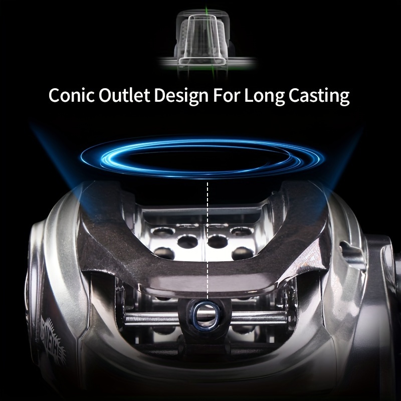 WEIHE カーボンボディベイトキャスティングフィッシングリ - Abu Garcia Reel Max のレビューと価格